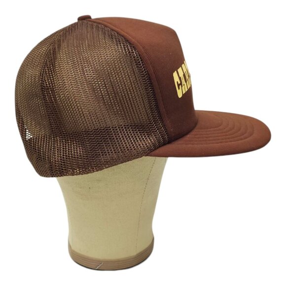 Carpet City Mesh Snapback Cap Vintage 90s Trucker Logo Baseball Foam Hat Kap II - Picture 11 of 13